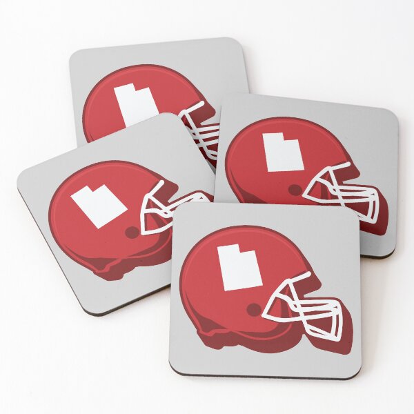 Item preview, Utah Outline Football Helmet designed and sold by SLAG-Creative.
