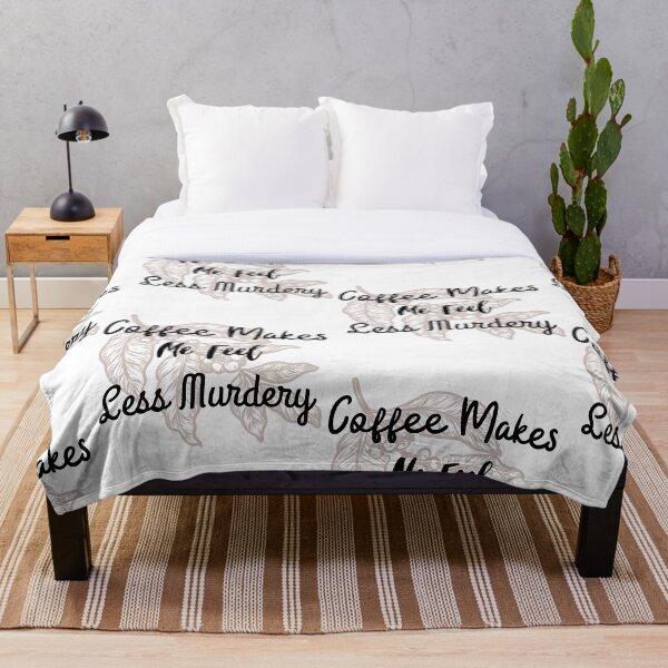Item preview, Coffee makes me feel less murdery designed and sold by nbakash.