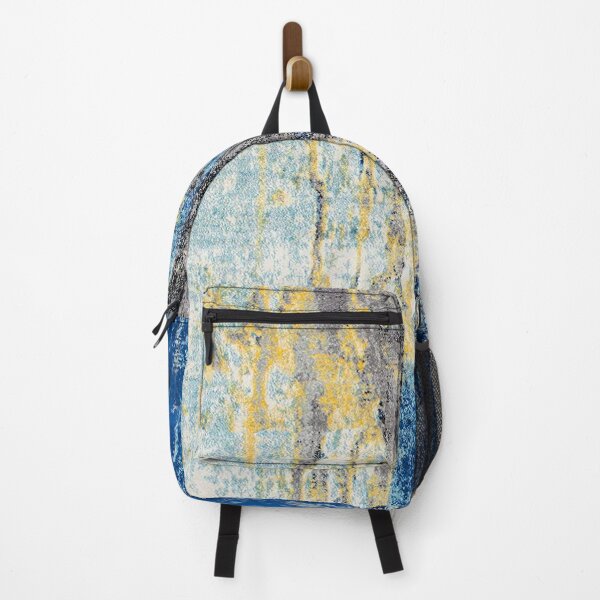 Item preview, Waterfall Vintage Abstract Square, Blue designed and sold by W. Chahir®.