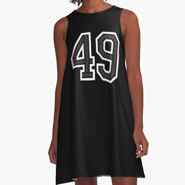 88 Black Jersey Sports Number Eighty-Eight Football 88 Coach A-Line Dress | Redbubble