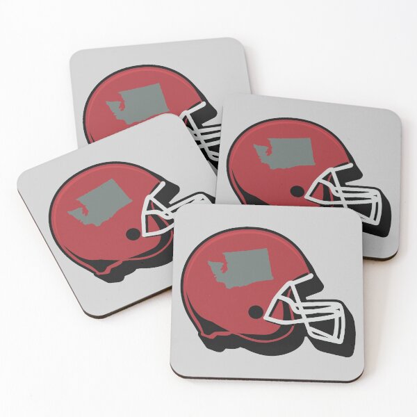Item preview, Washington State Outline Football Helmet designed and sold by SLAG-Creative.