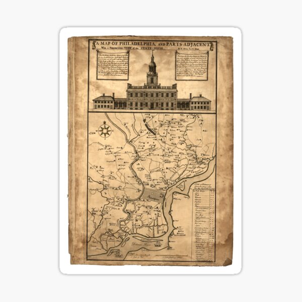 Item preview, Philadelphia-Pennsylvania-United States-1752 designed and sold by paulrommer.