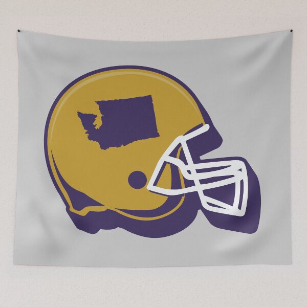 Item preview, Washington Outline Football Helmet designed and sold by SLAG-Creative.