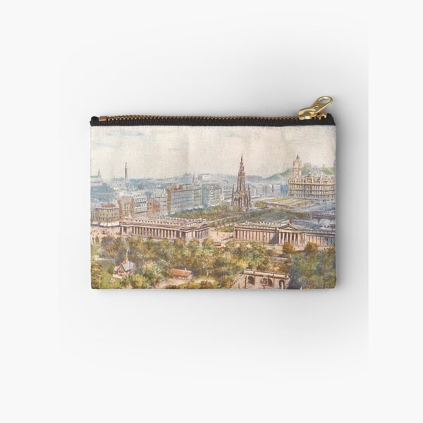 Item preview, Vintage Illustration of the view from Edinburgh Castle designed and sold by yourscotland.