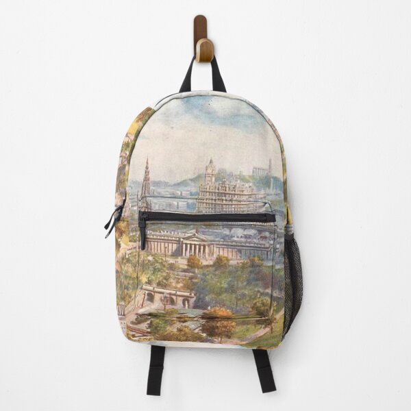 Item preview, Vintage Illustration of the view from Edinburgh Castle designed and sold by yourscotland.