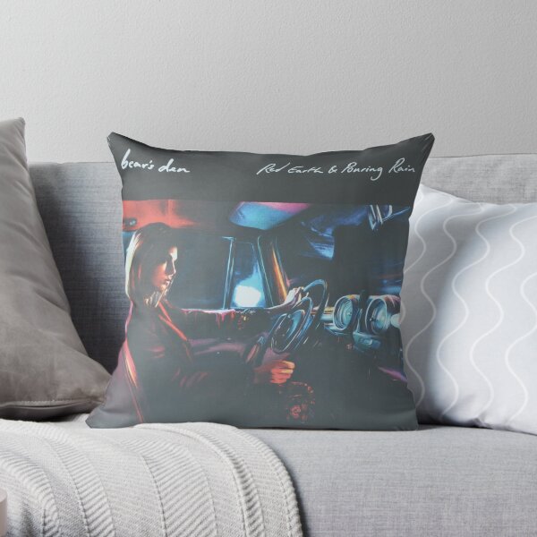 Bear's Den - Red clay and Pouring rain - Vinyl sleeve Throw Pillow