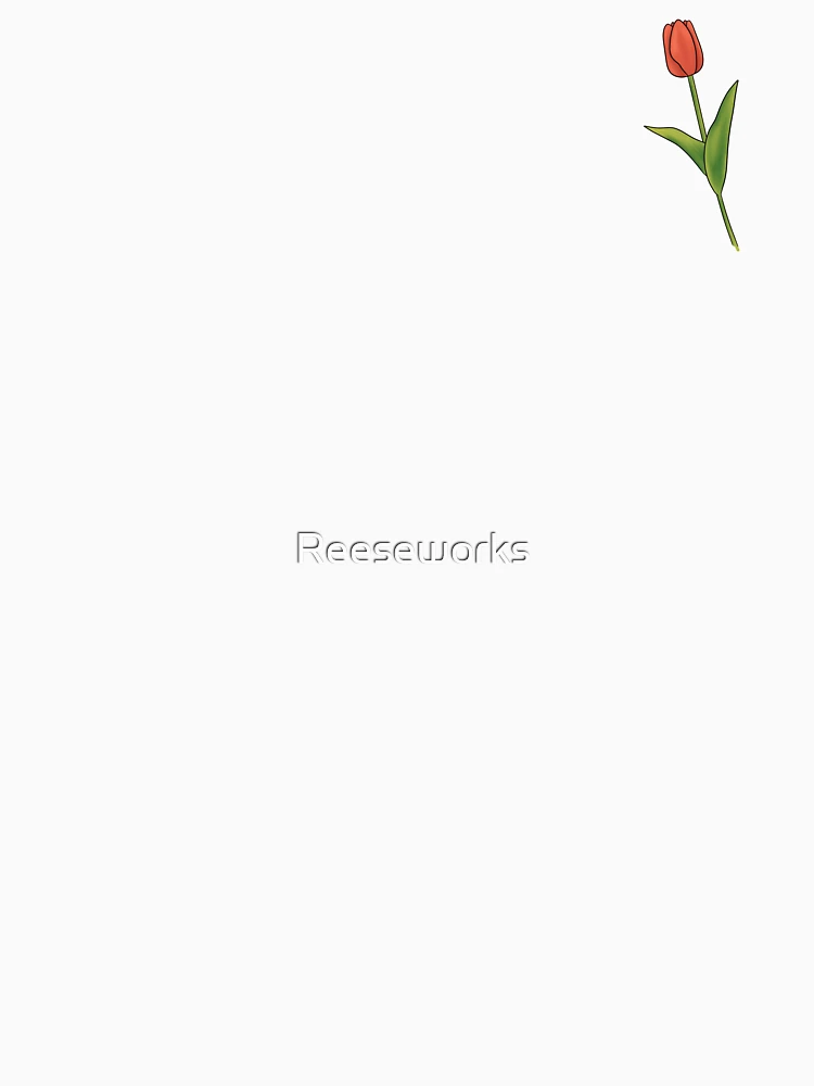 Aperçu 6 sur 6. Sweat à capuche épais avec l'œuvre Tulipe créée et vendue par Reeseworks.