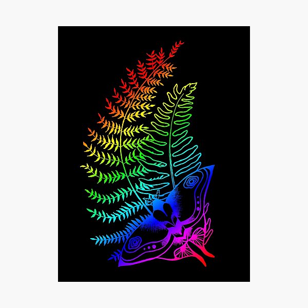 ELLIE'S TATTOO Photographic Print by Divaad-Shop