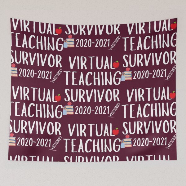 Item preview, I Survived Virtual Teaching  designed and sold by ZocoDesign.
