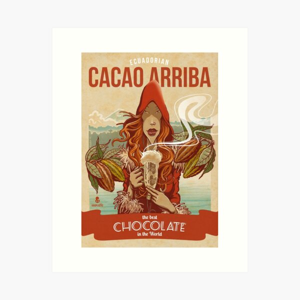 Cacao Arriba Art Print