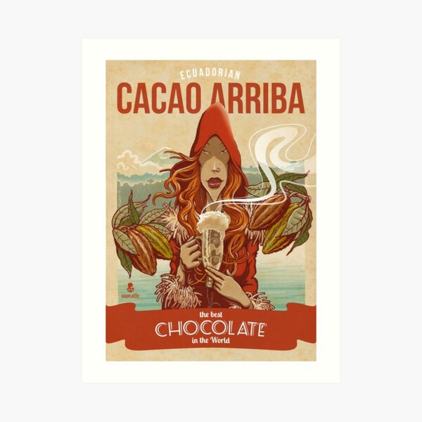 Cacao Arriba Art Print