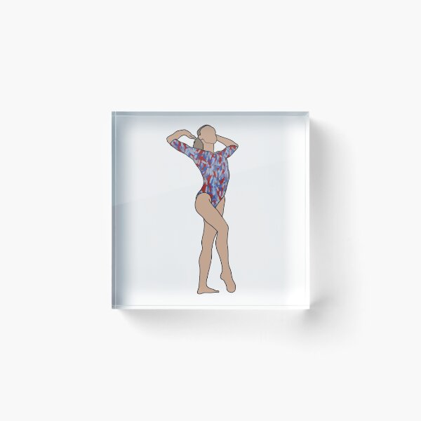 Item preview, Olivia Greaves Gymnastics Drawing designed and sold by GrellenDraws.