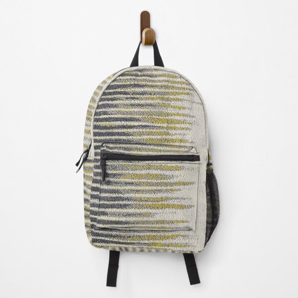 Item preview, Grey & Yellow Abstract Style Striped Laguna designed and sold by W. Chahir®.