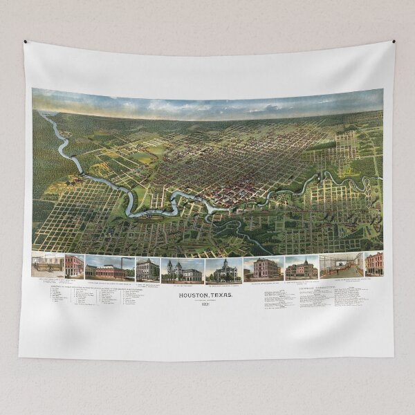 Item preview, Houston-Texas-1891 designed and sold by paulrommer.