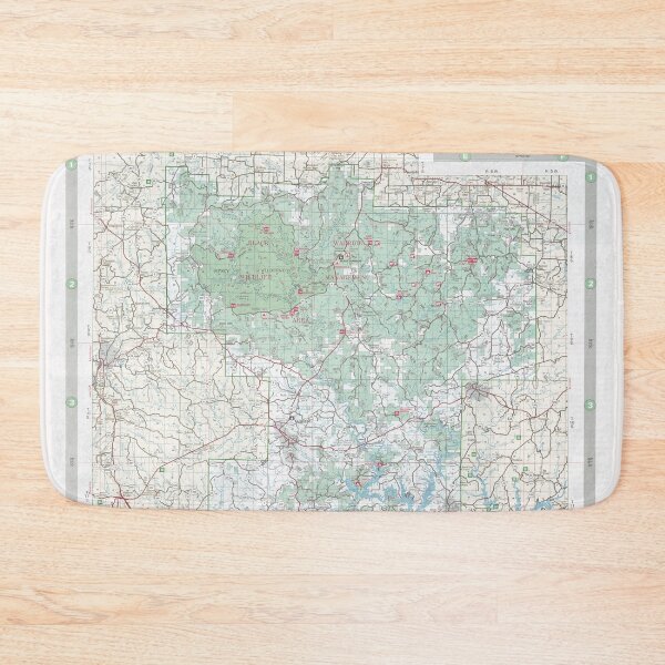 Artikelvorschau, Bankhead National Forest Map (2006) Alabama Woodland Reserve & Park Atlas entworfen und verkauft von BravuraMedia.