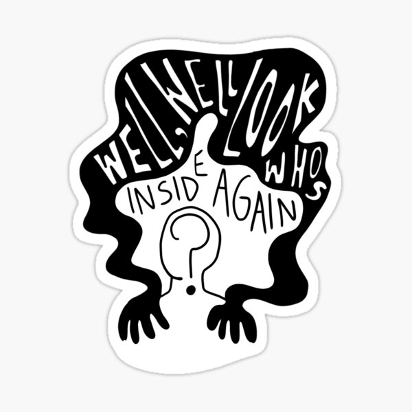 Item preview, 'Look Who's Inside Again' designed and sold by Phoenix  Lee.