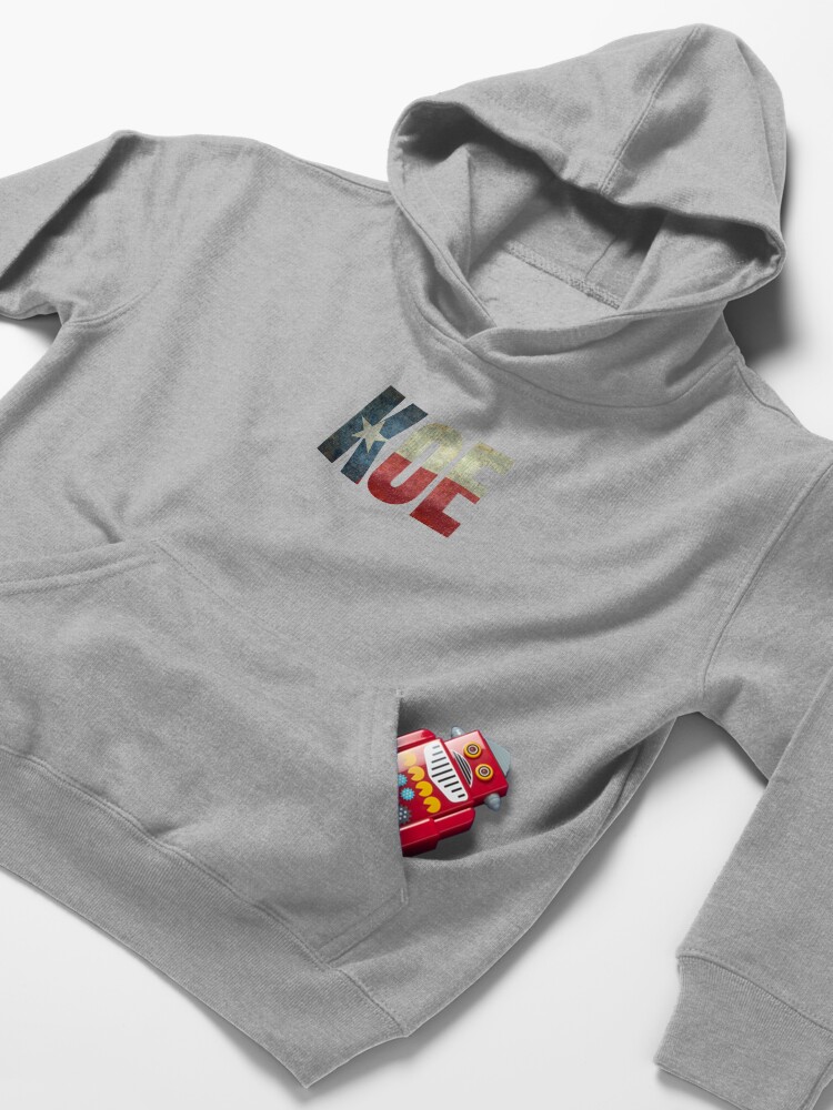 Alternate view of KOE (Wetzel) Texas Flag Kids Pullover Hoodie