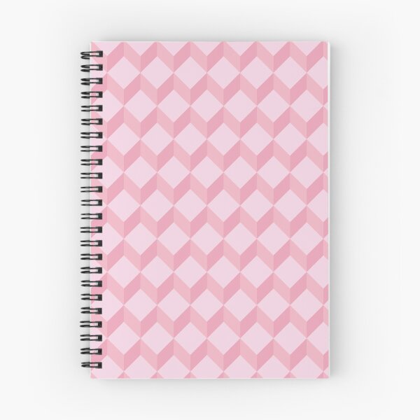 Item preview, 3d cube geometric pink pattern designed and sold by Asa-design.
