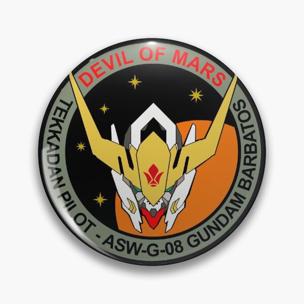 Item preview, Gundam Barbatos Pilot Patch v2 designed and sold by Denkigrve.