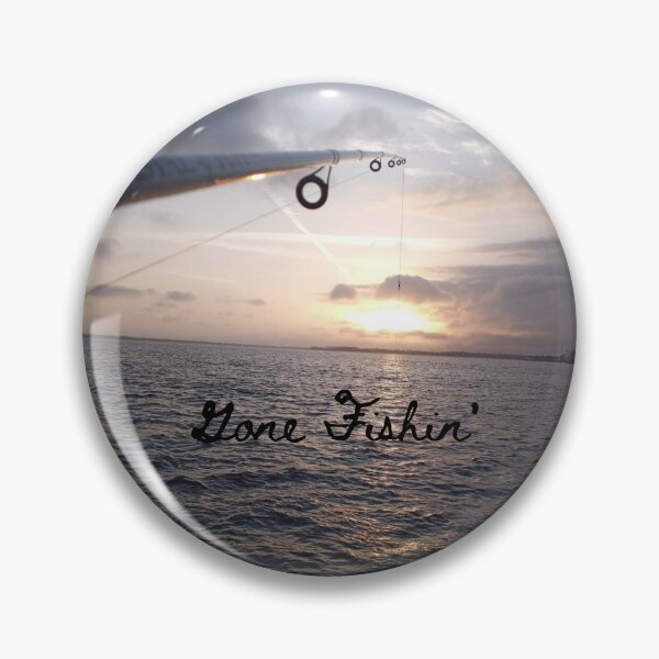 Item preview, Gone Fishin' designed and sold by PlumNearly.