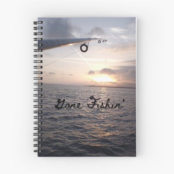 Item preview, Gone Fishin' designed and sold by PlumNearly.
