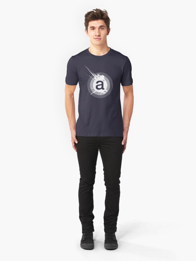 Alternate view of a - unicorn Slim Fit T-Shirt