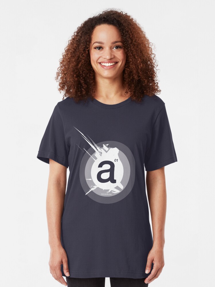 Alternate view of a - unicorn Slim Fit T-Shirt