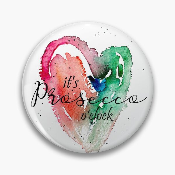 Item preview, Prosecco Lover It's Prosecco O'Clock designed and sold by Playful Pixel Designs.