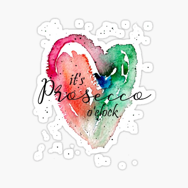Item preview, Prosecco Lover It's Prosecco O'Clock designed and sold by Playful Pixel Designs.