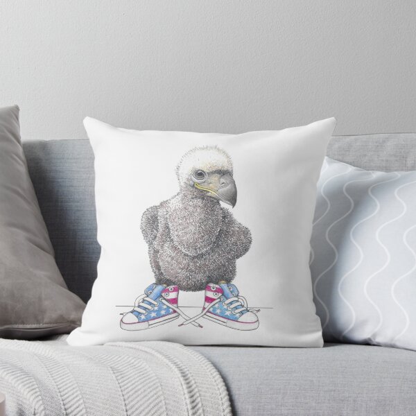 Item preview, Eaglet in Stars & Stripes Sneakers designed and sold by JimsBirds.