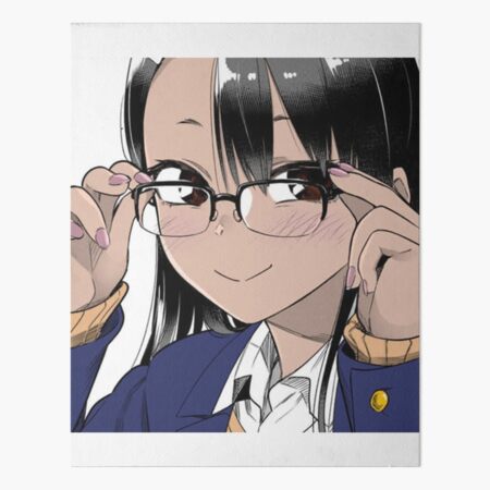 Nagatoro Fangs Art Board Print for Sale by Hellfire98