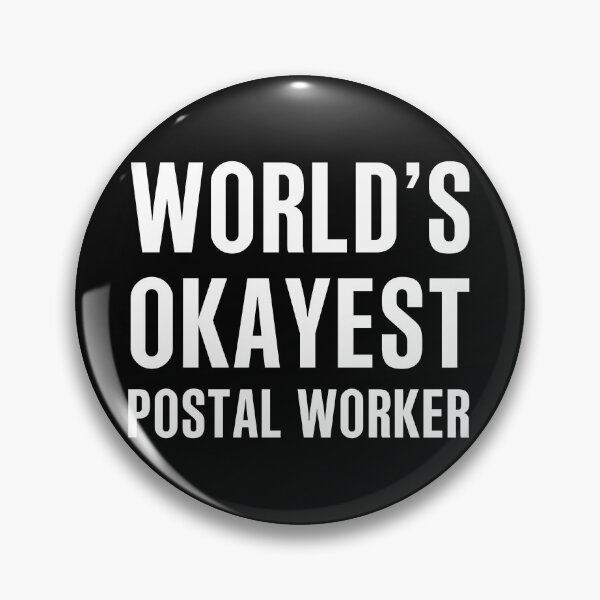 Item preview, Worlds Okayest Postal Worker designed and sold by CeciLop.
