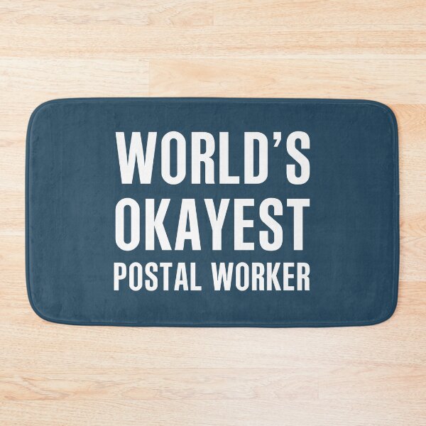 Item preview, Worlds Okayest Postal Worker designed and sold by CeciLop.