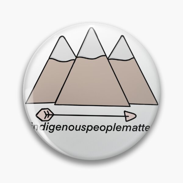 Item preview, Indigenous People Matter Sticker designed and sold by MadeByD-Designs.