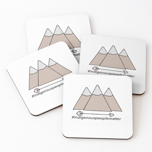 Item preview, Indigenous People Matter Sticker designed and sold by MadeByD-Designs.