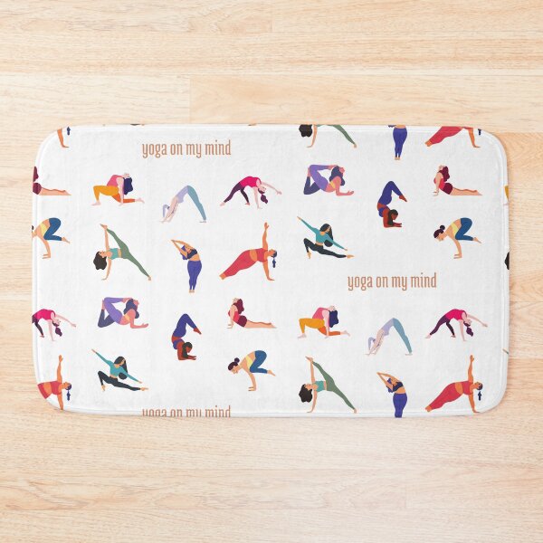 Item preview, YOGA ON MY MIND GIFT YOGA LOVER GIFT MEDITATION LOVER designed and sold by Kukiishop.