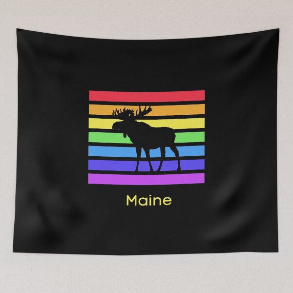 Item preview, Maine Pride - Moose designed and sold by Banjoseph.