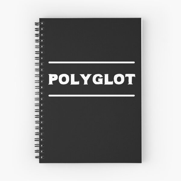 Item preview, Polyglot designed and sold by DesignsofNote.
