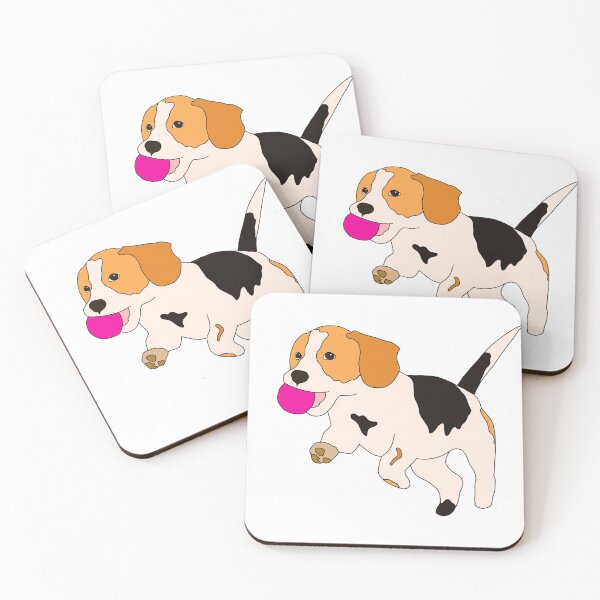 Item preview, Cute Colour Block Puppy! designed and sold by MadeByD-Designs.