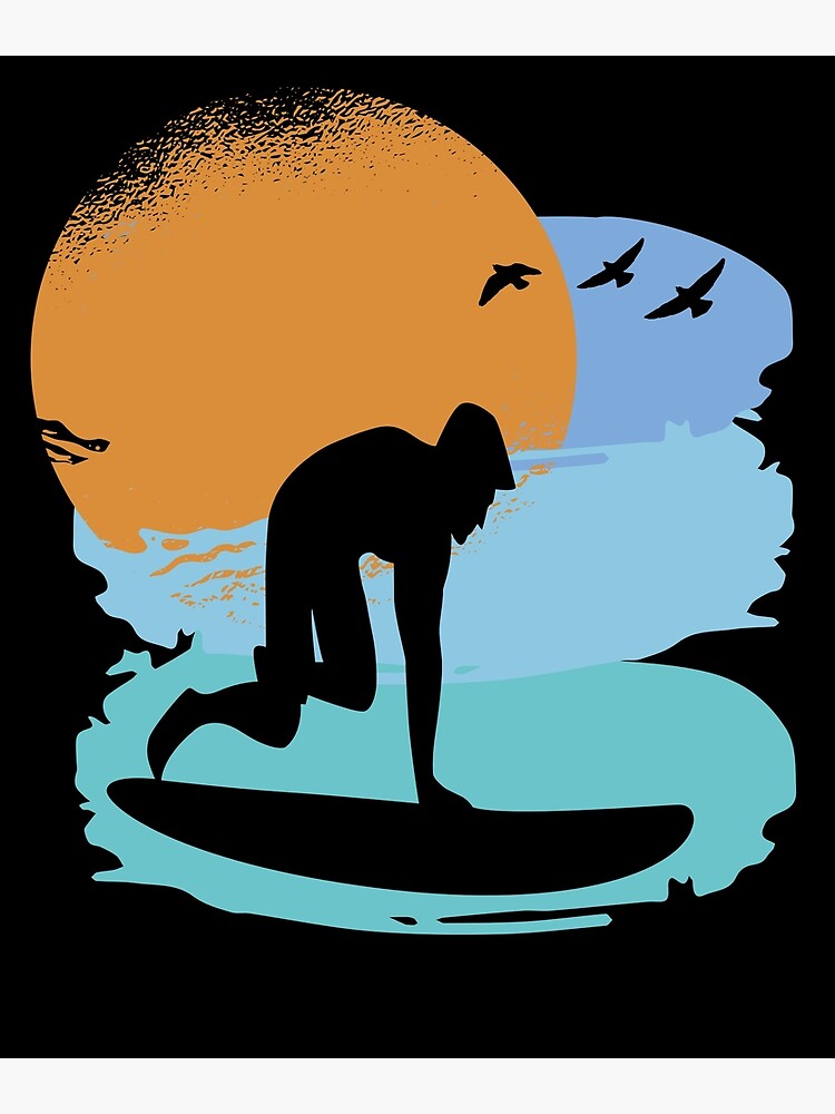 "Sup paddleboarding stand up paddling paddleboard" Poster by maniac3000