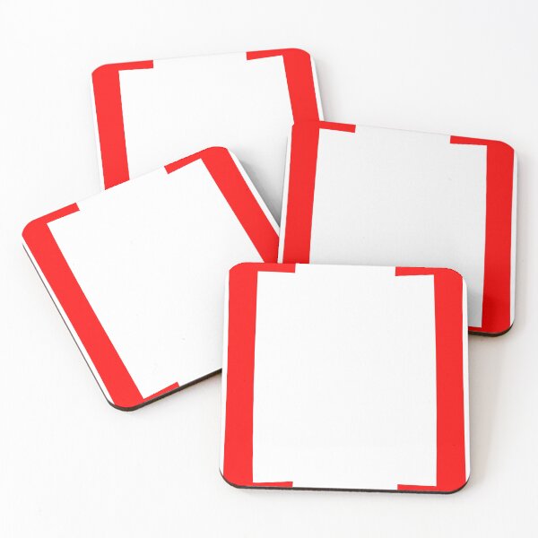 Item preview, Red color Square Brackets designed and sold by WECreations.
