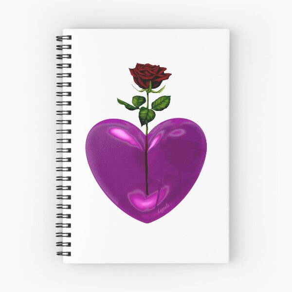 Item preview, Rose in a Heart Shaped Bubble designed and sold by EricLappala.