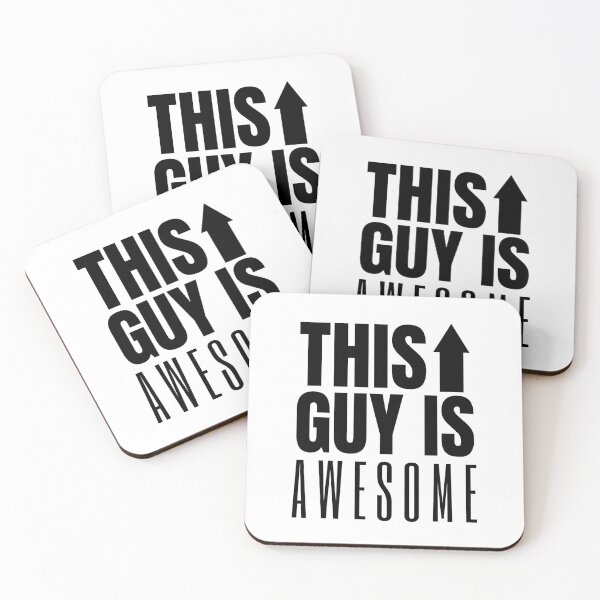 Item preview, Show that Special Someone your Appreciation with a Special Thank You!!!  "This guy is awesome." designed and sold by QuoteActually.