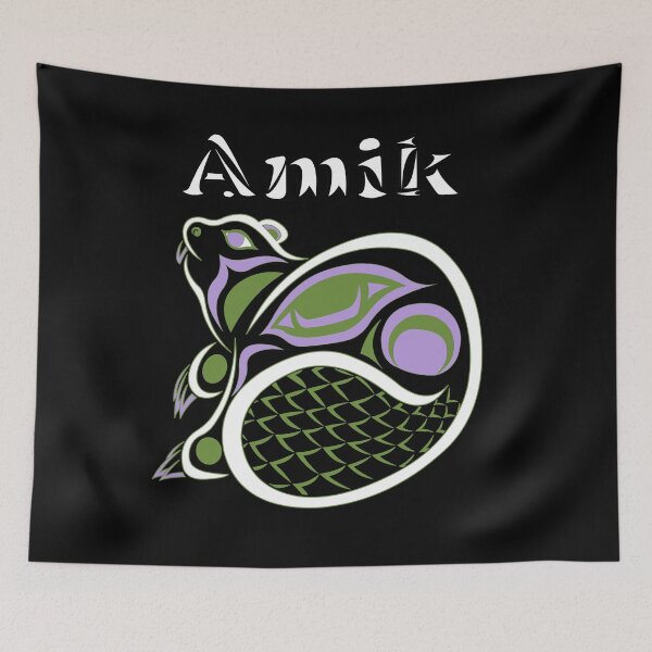 Item preview, Amik (Beaver) Genderqueer Pride designed and sold by KendraHowland.