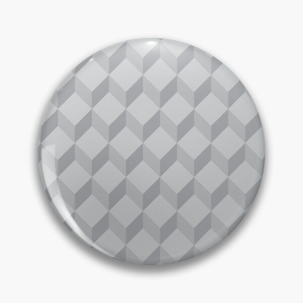 Item preview, gray cube geometric 3d pattern designed and sold by Asa-design.