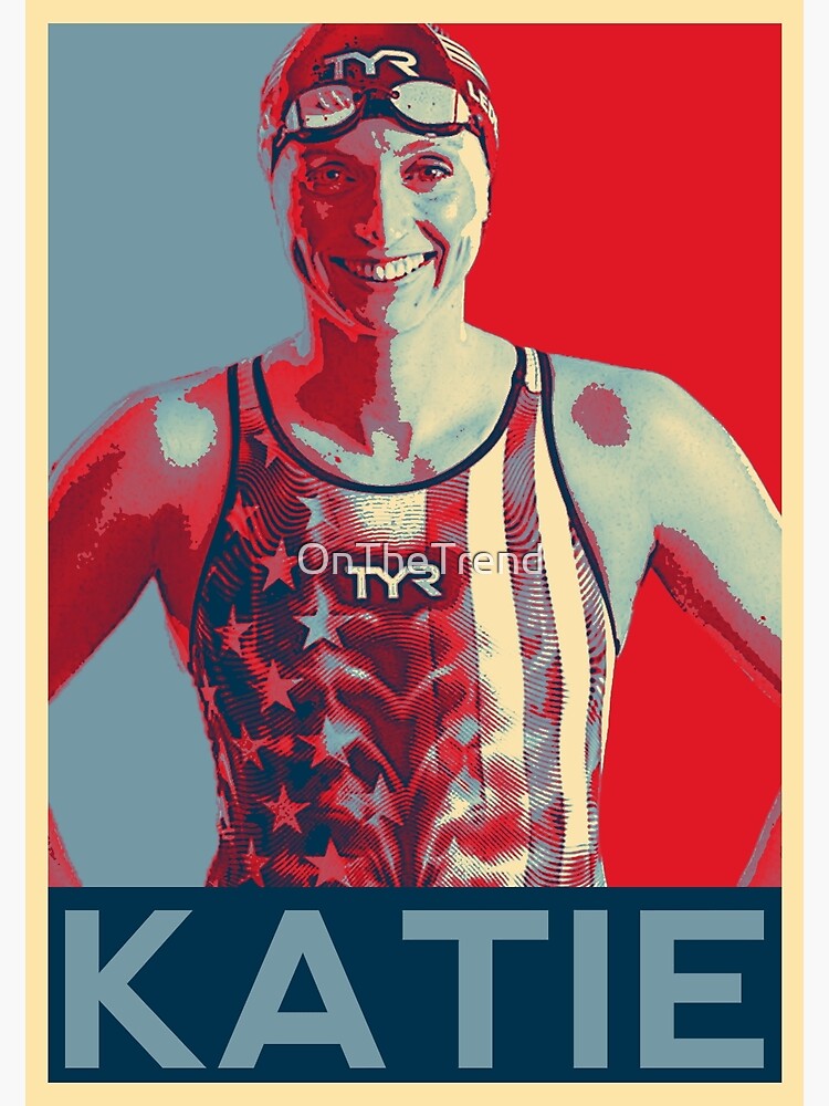Discover Katie Ledecky Premium Matte Vertical Poster