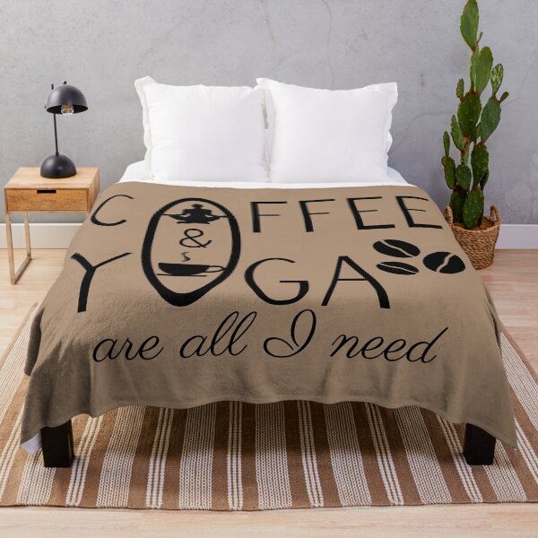 Item preview, Yoga and coffee - Coffee and yoga lovers designed and sold by Alice-Elgawi.