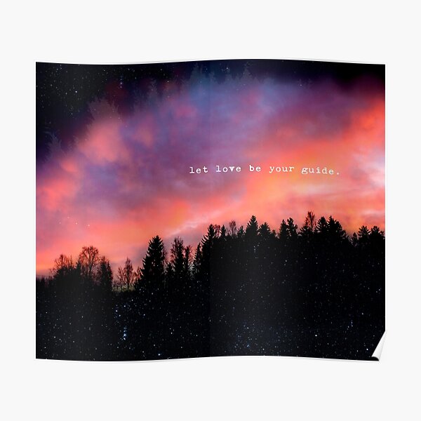 Let love be your guide Poster