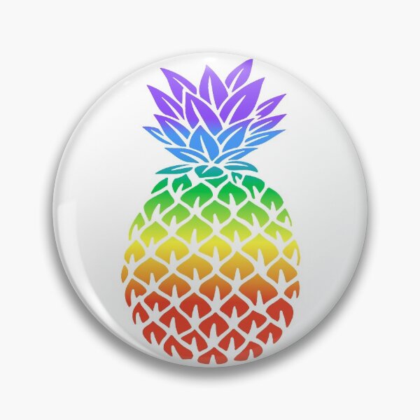 Item preview, Rainbow Pineapple designed and sold by CoolYule.