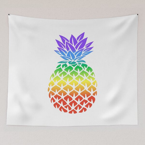 Item preview, Rainbow Pineapple designed and sold by CoolYule.